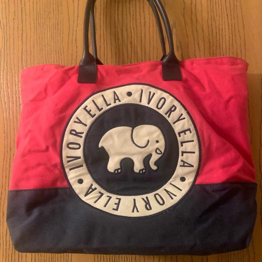 Ivory Ella tote bag